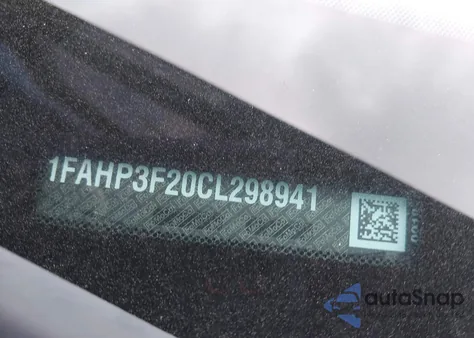 2012 Ford Focus Se from USA, damaged, VIN 1FAHP3F20CL298941